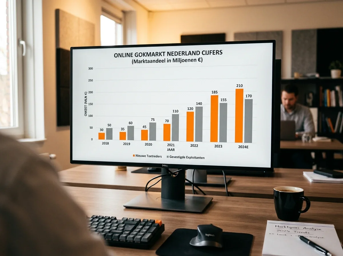 Online Gokmarkt Nederland 2026 – GGR & Marktcijfers
